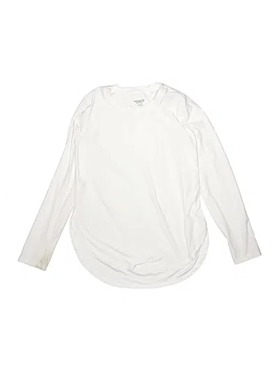 Pre-owned Active By Old Navy Kids' Long Sleeve T-shirt In Ivory
