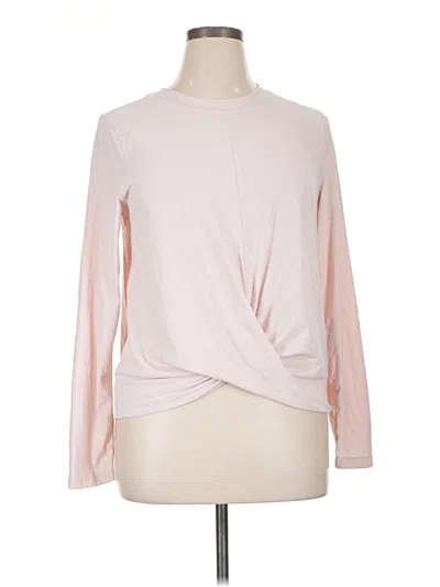 Pre-owned Active By Old Navy Long Sleeve T-shirt In Pink