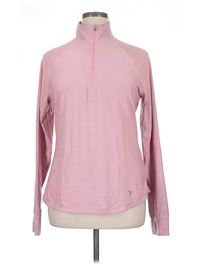 Pre-owned Active By Old Navy Long Sleeve T-shirt In Pink