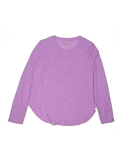 Pre-owned Active By Old Navy Kids' Long Sleeve T-shirt In Purple