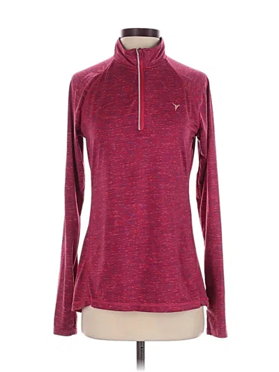Pre-owned Active By Old Navy Long Sleeve T-shirt In Red