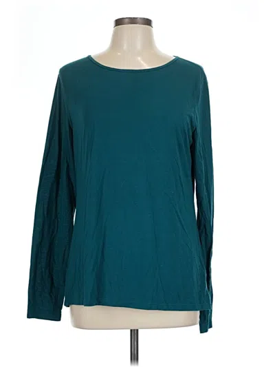 Pre-owned Active By Old Navy Long Sleeve T-shirt In Teal