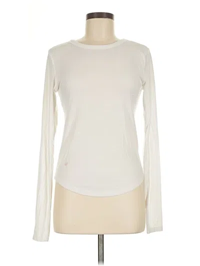 Pre-owned Active By Old Navy Long Sleeve T-shirt In White