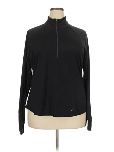Pre-owned Active By Old Navy Long Sleeve Turtleneck In Black