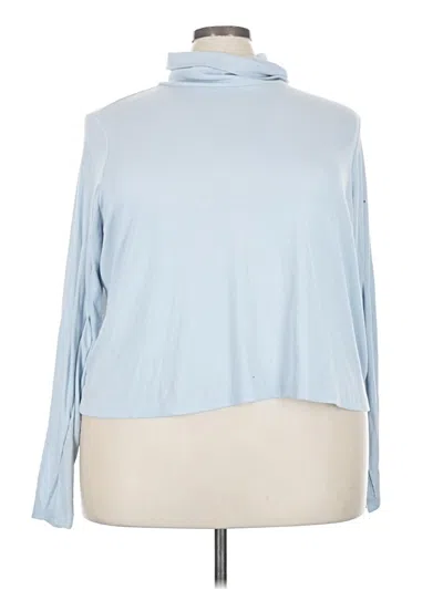 Pre-owned Active By Old Navy Long Sleeve Turtleneck In Blue