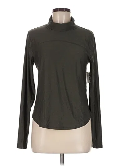 Pre-owned Active By Old Navy Long Sleeve Turtleneck In Gray
