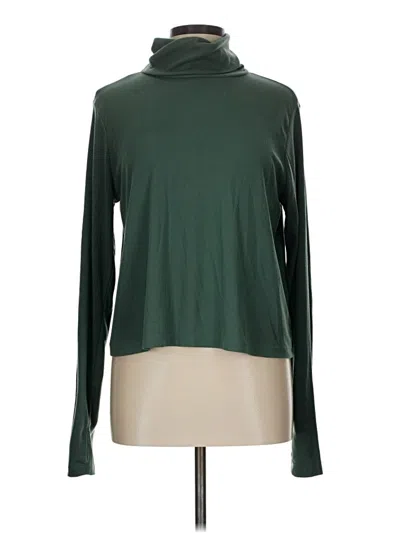 Pre-owned Active By Old Navy Long Sleeve Turtleneck In Green