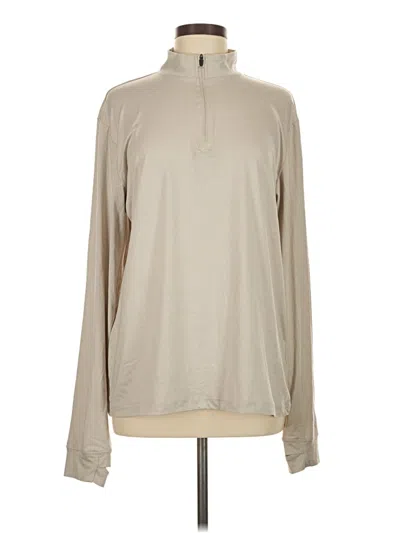 Pre-owned Active By Old Navy Long Sleeve Turtleneck In Tan