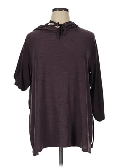 Pre-owned Active By Old Navy Poncho In Burgundy