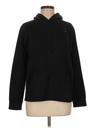 Pre-owned Active By Old Navy Pullover Hoodie In Black