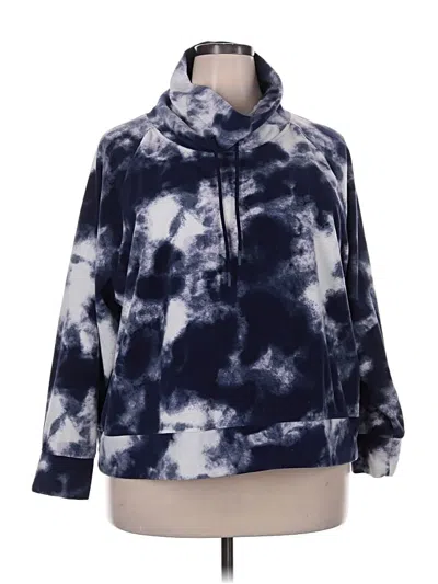 Pre-owned Active By Old Navy Pullover Hoodie In Blue