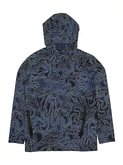 Pre-owned Active By Old Navy Kids' Pullover Hoodie In Blue