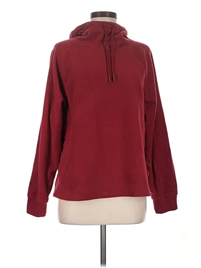 Pre-owned Active By Old Navy Pullover Hoodie In Burgundy