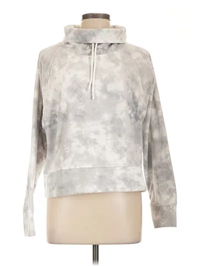 Pre-owned Active By Old Navy Pullover Hoodie In Gray