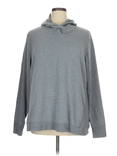Pre-owned Active By Old Navy Pullover Hoodie In Gray