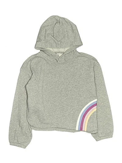 Pre-owned Active By Old Navy Kids' Pullover Hoodie In Gray