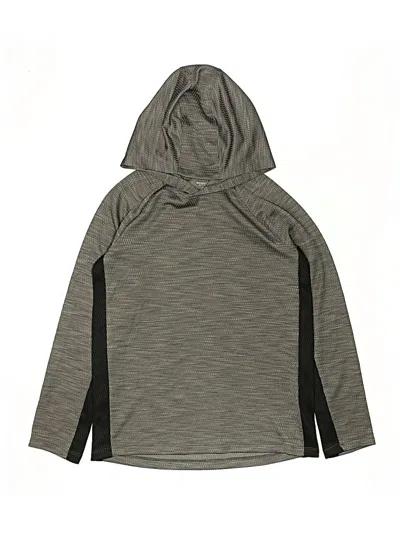 Pre-owned Active By Old Navy Kids' Pullover Hoodie In Gray