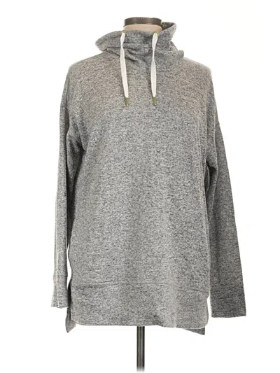 Pre-owned Active By Old Navy Pullover Hoodie In Gray