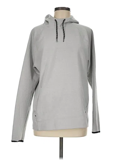 Pre-owned Active By Old Navy Pullover Hoodie In Gray