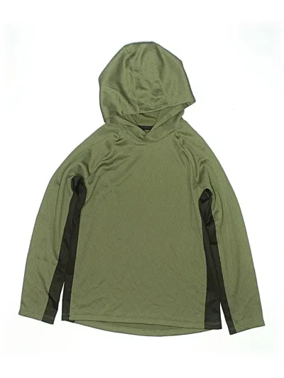 Pre-owned Active By Old Navy Kids' Pullover Hoodie In Green