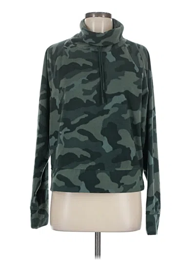 Pre-owned Active By Old Navy Pullover Hoodie In Green