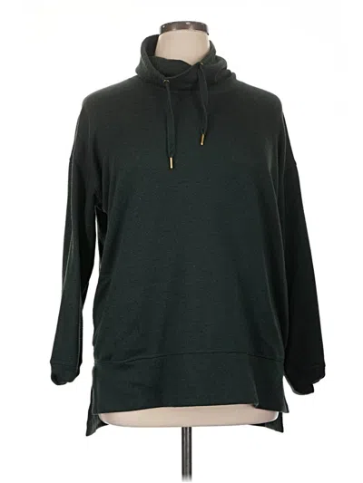 Pre-owned Active By Old Navy Pullover Hoodie In Green