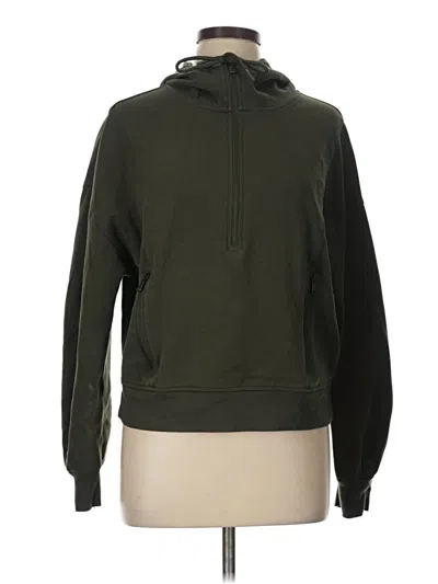 Pre-owned Active By Old Navy Pullover Hoodie In Green