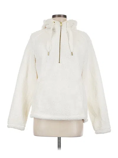 Pre-owned Active By Old Navy Pullover Hoodie In Ivory