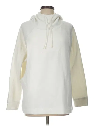 Pre-owned Active By Old Navy Pullover Hoodie In Ivory