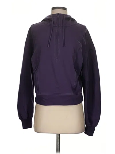Pre-owned Active By Old Navy Pullover Hoodie In Purple
