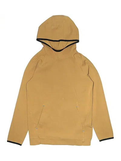 Pre-owned Active By Old Navy Kids' Pullover Hoodie In Tan