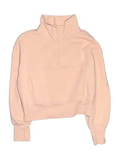 Pre-owned Active By Old Navy Kids' Pullover Hoodie In Tan
