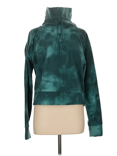 Pre-owned Active By Old Navy Pullover Hoodie In Teal