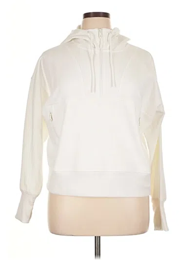Pre-owned Active By Old Navy Pullover Hoodie In White