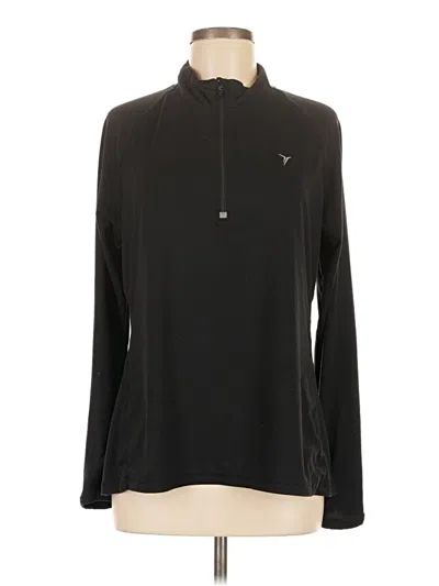 Pre-owned Active By Old Navy Pullover Sweater In Black