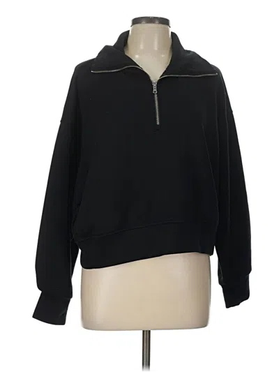 Pre-owned Active By Old Navy Pullover Sweater In Black