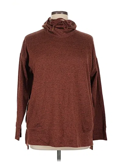 Pre-owned Active By Old Navy Pullover Sweater In Brown