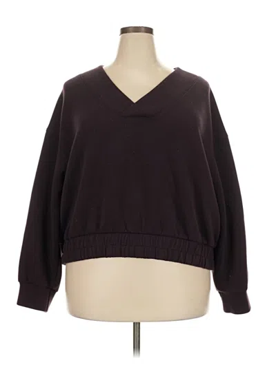 Pre-owned Active By Old Navy Pullover Sweater In Brown