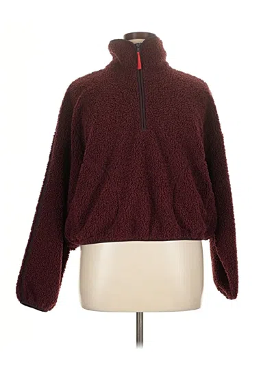 Pre-owned Active By Old Navy Pullover Sweater In Burgundy