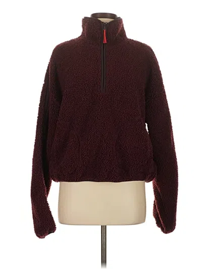 Pre-owned Active By Old Navy Pullover Sweater In Burgundy