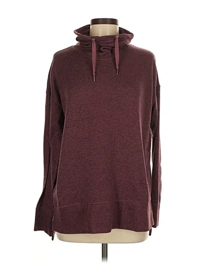 Pre-owned Active By Old Navy Pullover Sweater In Burgundy