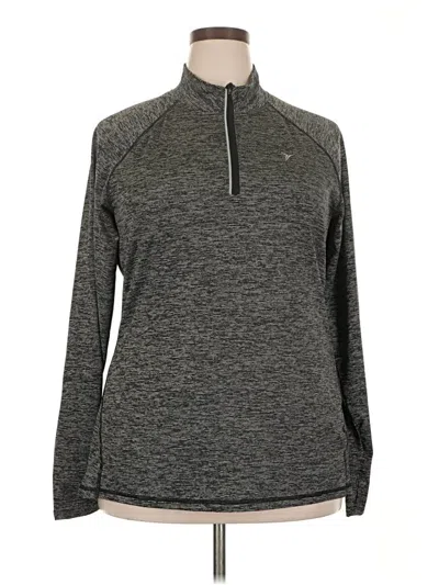 Pre-owned Active By Old Navy Pullover Sweater In Gray