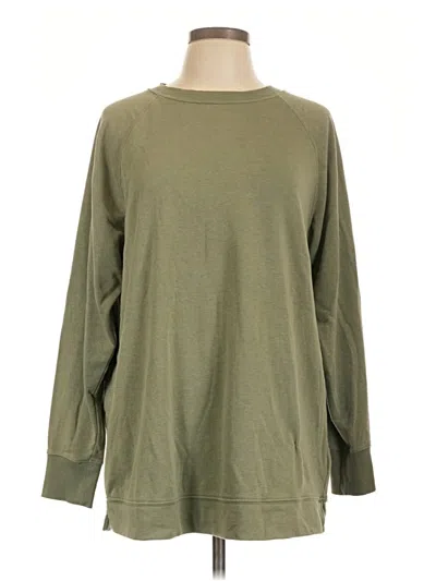 Pre-owned Active By Old Navy Pullover Sweater In Green