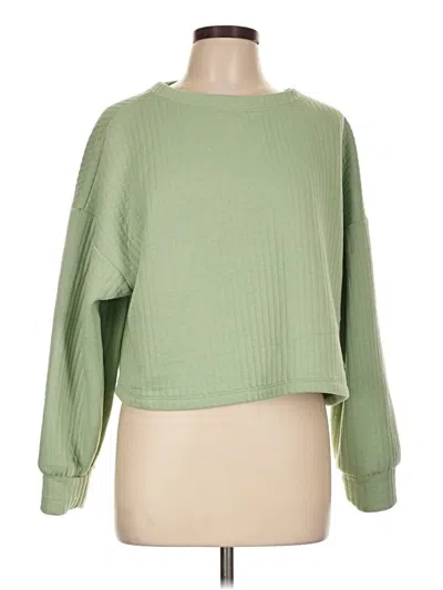 Pre-owned Active By Old Navy Pullover Sweater In Green