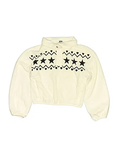 Pre-owned Active By Old Navy Kids' Pullover Sweater In Ivory