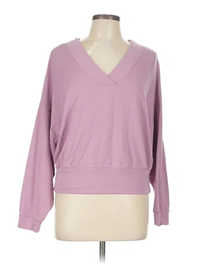 Pre-owned Active By Old Navy Pullover Sweater In Purple