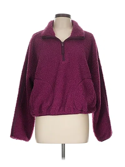 Pre-owned Active By Old Navy Pullover Sweater In Purple