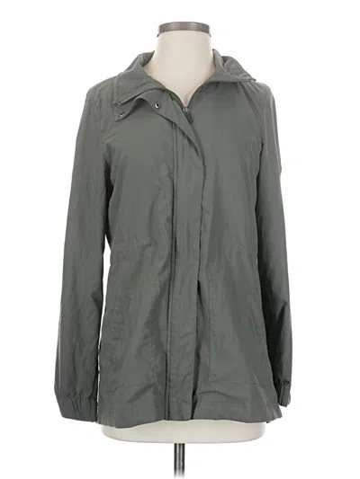 Pre-owned Active By Old Navy Raincoat In Gray