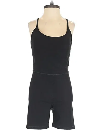 Pre-owned Active By Old Navy Romper In Black
