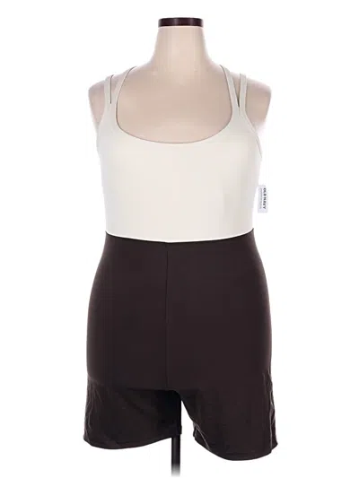 Active By Old Navy Romper In Brown